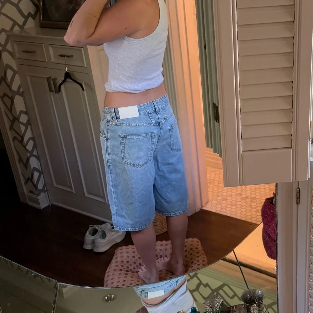 Closed long denim shorts